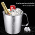 KSENDALO 48oz/6Cup SUS304 Stainless Steel Measuring Cup, Precision Engraved Markings for Liquid, Coffee, Milk & Espresso