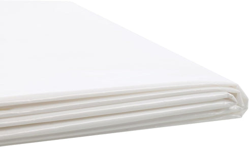 White Polyethylene Tree Bag 9ft x 6ft for Hassle-Free Christmas Tree Removal, Easy Cleanup Tree Disposal Bag Fits Most
