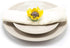 Truffilio Handmade Paper Truffle Cups | Candy Liners for Chocolate | Truffle Wrappers - Pack of 20 (Paper, Sunflower)