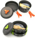 8-Piece Dinnerware Cookware Set, Camping Cooking Set, Outdoor Cutlery, Wild Pot Pan, Barbecue Utensil Sets