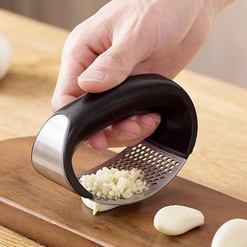 tumbliQ Discover the Best Garlic Press Rocker - Heavy Duty, Stainless Steel, Ergonomic, and Unique Designs
