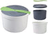 Microwave Rice Cooker, 2L Microwave Rice Steamer Pasta Cooker, Food Grade PP Microwave Cooker, Strainer and Steamer Pot