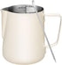 12oz Milk Frothing Pitcher, 304 Stainless Steel Cup with Clear Scale for Cappuccino Espresso Machine Accessories