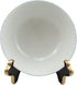 Artliving Large Deep Bowl Display Stand Easel, Black Gold Stands for Platters and Deep Dishes