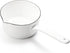 Peohud 37 Oz Enamel Milk Pan, Mini Butter Warmer with Pour Spout for Stove Top