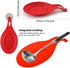 AKOAK Round Silicone Spoon Holder, Kitchen Utensil Holder - Pack of 1 (Yellow)