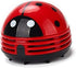 Ladybug Mini Vacuum Cleaner, Portable Corner Desk Dust Sweeper, 1Pcs