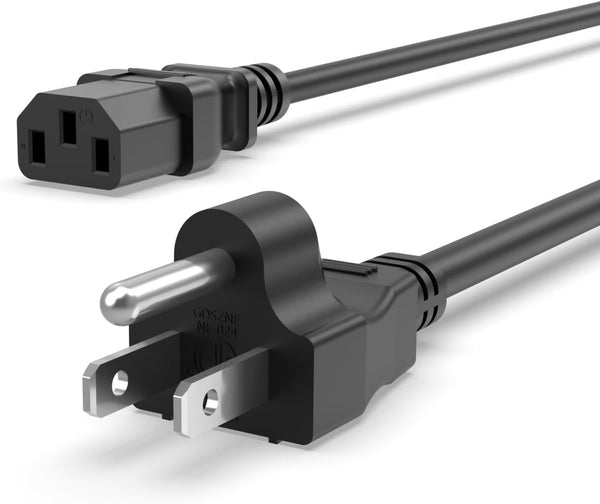3 Prong AC Power Cord Cable - Fit for Instant Pot and Other Kitchen Appliances (ETL Listed)