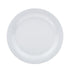 Amazon Basics Melamine (Plastic) Plate, 6 Piece Set, 10.5 in, White (Previously AmazonCommercial)
