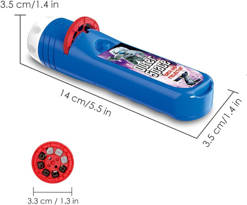 Pup Go 3+, 3 24 Outer Space Projector Flashlight for Kids Ages STEM Space Toys for Boys & Girls, Spaces Explore Night