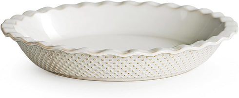 getstar 9 inch Ceramic Pie Pan - Non-Stick Baking Dish, Oven & Dishwasher Safe, Deep Dish Pie Plate