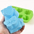 Newk Insects Silicone Candy Mold - 4 Packs 6-Cavity Animal Butterfly Moon Star 3D Bakeware Mold for Candies, Chocolate