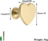 Heart Shaped Coat Hook - Decorative Wall Hook for Clothes, Bags, Hats, 4 Pieces