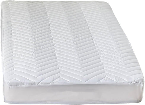 Kingnex Waterproof Quilted Twin XL Mattress Protector Pad for Extra Long Twin Bed Fitted Sheet Cover