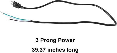 Range Hood Power Cord Kit ZMS-3976-PC - Hardwire to Plug-in Conversion for Zomagas Under Cabinet Range Hood