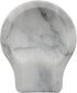 Marble Spoon Rest for Kitchen Counter, Cooking Utensil Holder for Stove Top, Non-Slip Silicone Feet, 1 Pack