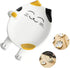 OURASHERO Multifunctional Ceramic Spoon Rest - Cute Cat Shape Utensil Holder for Kitchen Counter & Stove