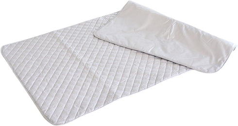 Ironing Mat Blanket, Portable Travel Ironing Pad, Quilted Heat Resistant Cover for Washer, Dryer, Table Top 33"X19"
