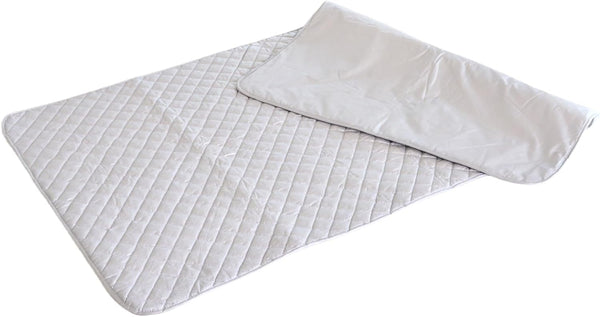 Ironing Mat Blanket, Portable Travel Ironing Pad, Quilted Heat Resistant Cover for Washer, Dryer, Table Top 33"X19"
