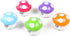 Sewroro Desktop Vacuum Cleaner, Mini Mushroom Shaped Table Dust Vacuum, Portable Corner Cleaner, Battery Operated Red