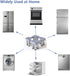 Washer and Dryer Stands, 12 Feet Adjustable Appliance Base for Washing Machine Dryers Refrigerator, Height 20cm