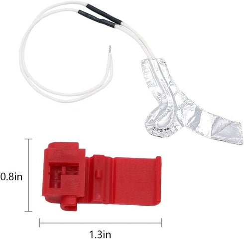 WR49X10173 Water Tube Heater Kit for Refrigerator Dispenser, Compatible with Top Brands, Replaces AP4318572, 1381601,