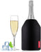 Wine Cooler Sleeve, Reusable Chiller for Red Wine, Sparkling Wine, Champagne, Water-repellent Nylon Fabric, Black