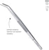 triangle Chef’s and Barbecue Tweezers, 13.8 in. (35 cm), Stainless Steel Culinary Tweezers for Grilling, Dishwasher Safe