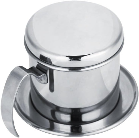 Zopsc Vietnamese Coffee Drip Filter Maker - Stainless Steel Coffee Filter Cup Infuser for Home Coffee