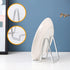 Plate Holder Easel Display Stand - 8 inch Metal Plate Stands for Display, Silver Iron Easels for Pictures, Photo