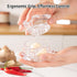 Generic Garlic Twister Kitchen Tool Manual Garlic Crusher & Ginger Grinder, Nut Chopper, Chili Pepper Mincer, Clear