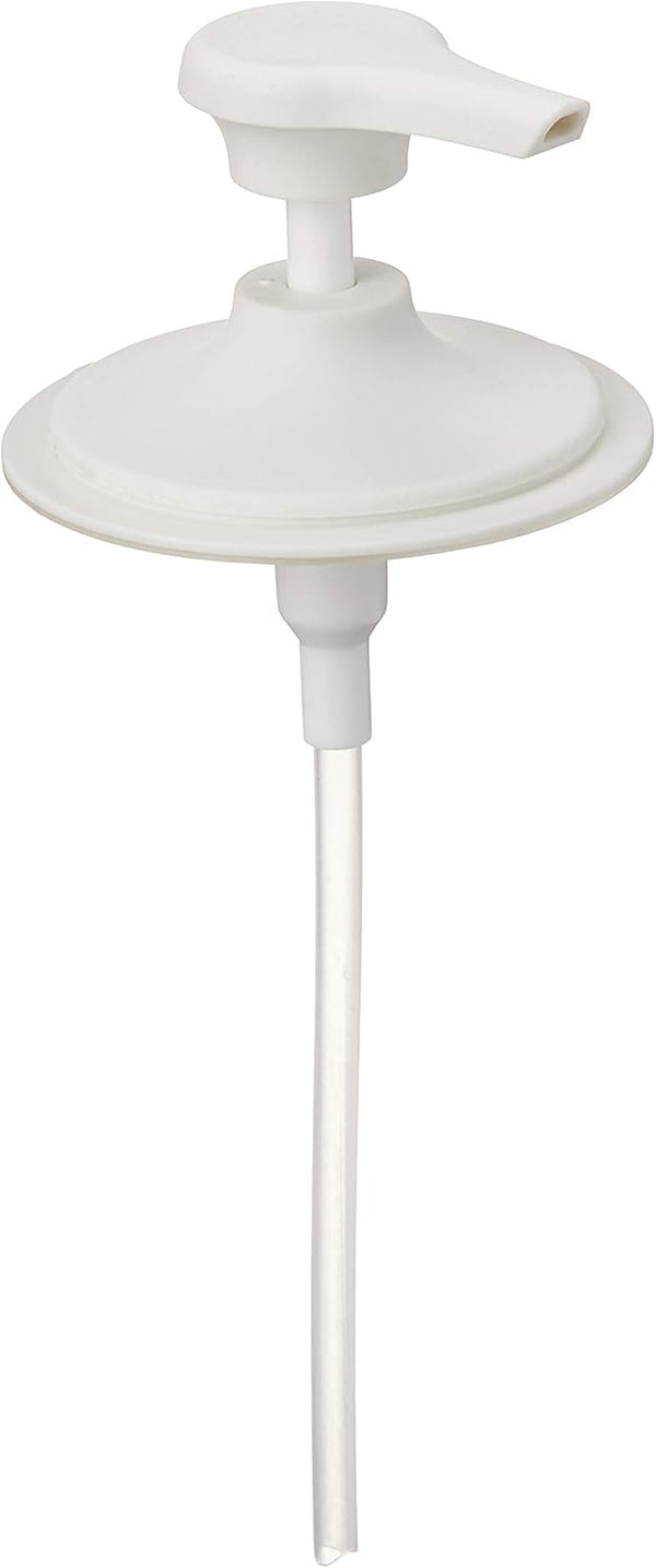 Jarware Soap Pump for Regular Mouth Mason Jars, 6", White