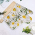 Set of Oven Mitt and Pot Holder, Spring Daisy Flower Kitchen Mittens, Heat Resistant Non-Slip Surface for Cooking