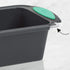 Trudeau Structure Loaf Pan, Silicone Bakeware 8.5" x 4.5", Mint/Black