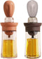 Oil Dispenser with Brush - 2 Pack Olive Oil Dispenser, 2 IN
