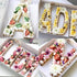 RAYNAG 26 Alphabet Cake Stencils, A-Z Letters Baking Template for DIY Cake Cookies