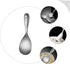Serving Spoon, Thickened 304 Stainless Steel Chinese Drink Spoons, Rice Paddle, Mini Scoop for Dinner
