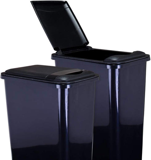 Hardware Resources CAN-50LID Plastic Waste Container Lid, Black
