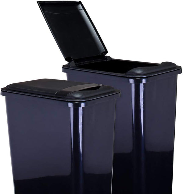 Hardware Resources CAN-50LID Plastic Waste Container Lid, Black