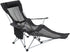 Zero Gravity Chair Reclining Folding Chair with Removable Footrest and Pillow & Cup Holder, Adjustable Outdoor Oxford