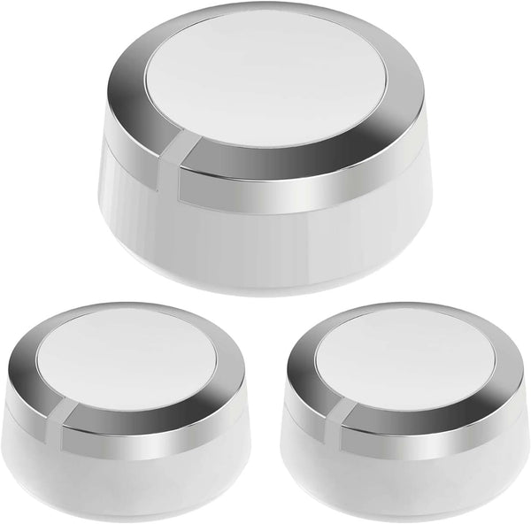 1 PCS WE01X24552 Dryer Timer Control Knob Replacement & 2pcs WH01X24378 Selector Knob Assembly for GE