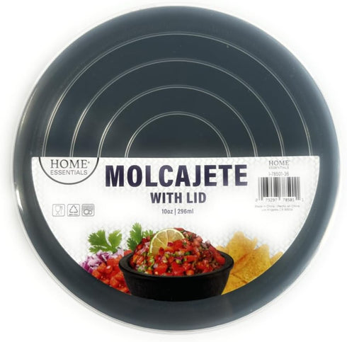 Salsa Bowl with Lid, Set of 3 for Dips, Microwave, Freezer, Dishwasher Safe, BPA Free