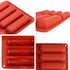 8 Cavity Long Strips Eclair Silicone Cake Pop Mold, Cake Pop Maker for Handmade Baking Supplies