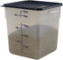 Cambro SFC12453 CamSquares Lid for 12, 18 & 22-Quart Food Storage Containers, Midnight Blue, NSF