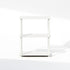 3-Tier 11.6 23.6 29.6, Furinno Turn-N-Tube Book Shelf, Bookshelf, Bookcase with Multipurpose Compact Display Rack, x x