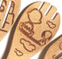 Bejky 6-Pcs Wooden Bamboo Spoons Set, Organic Cooking Utensils with 3D Engraved Patterns, Cookware Gifts