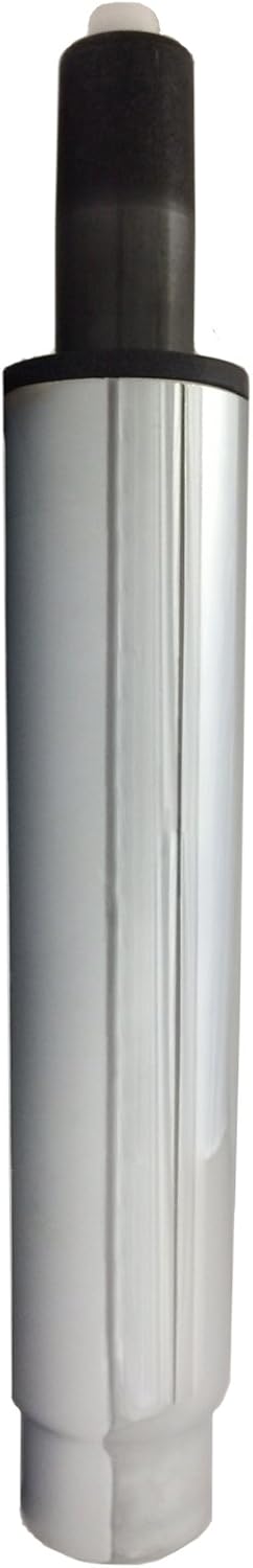 Replacement Chrome Swivel Office Chair Gas Lift Cylinder, Pneumatic, Standard Height - S6133