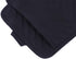 Anyi Cotton Pot Holders with Pocket, Heat Resistant Black Counter Table Hot Pads for Kitchen