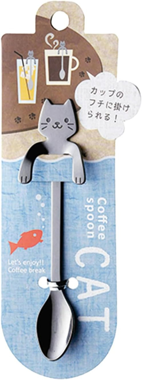 Japanese Crafted Metal Tea Spoons - Hookable Designs for Cups, Ideal for Tea Time, Durable, Gift for Friends