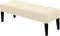 Lebaley Stretch Jacquard Ottoman & Bench Cover Removable Washable Slipcover for 42-54 inch